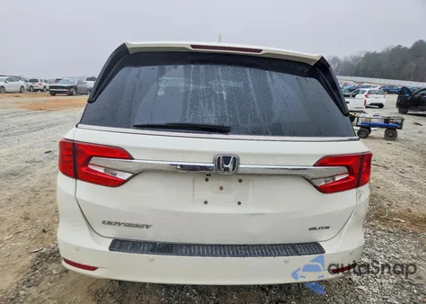 2019 Honda Odyssey Elite из США, поврежденный, VIN 5FNRL6H95KB117923